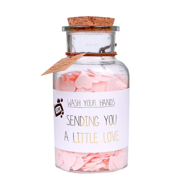 Confetti handzeep | Sending you a little love