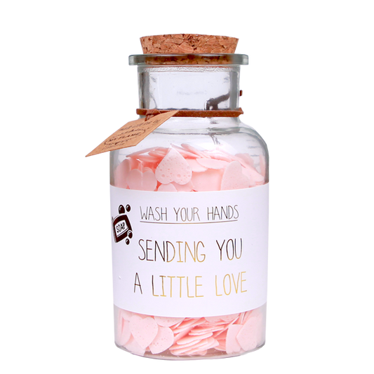 Confetti handzeep | Sending you a little love