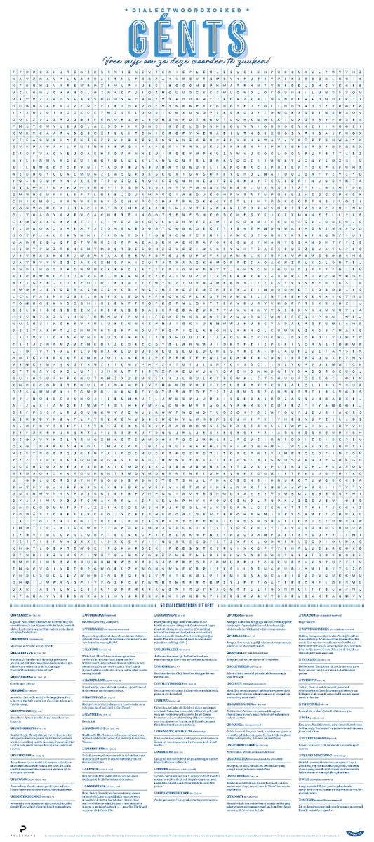 Deurposter| Dialectposter Gents