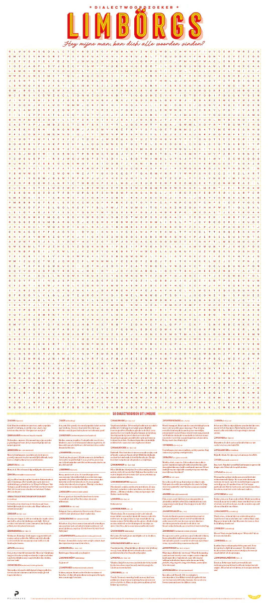 Deurposter| Dialectposter Limburgs