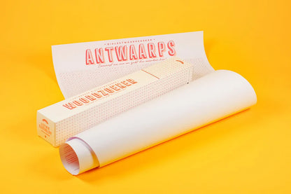 Deurposter| Dialectposter Antwerps