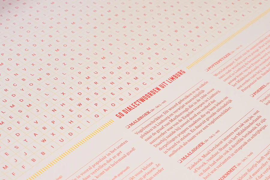 Deurposter| Dialectposter Limburgs