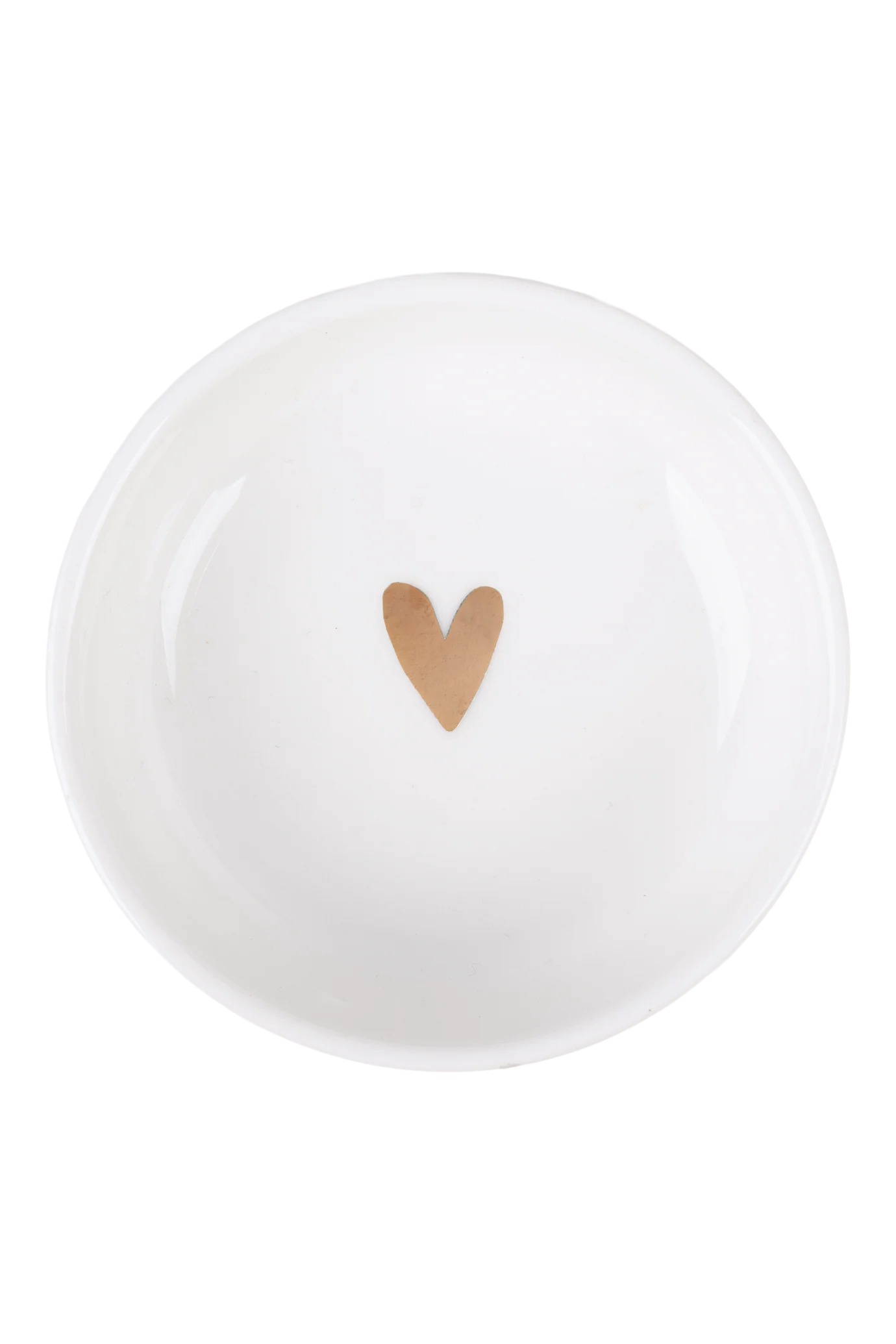 Dipschaaltje | Goud hartje