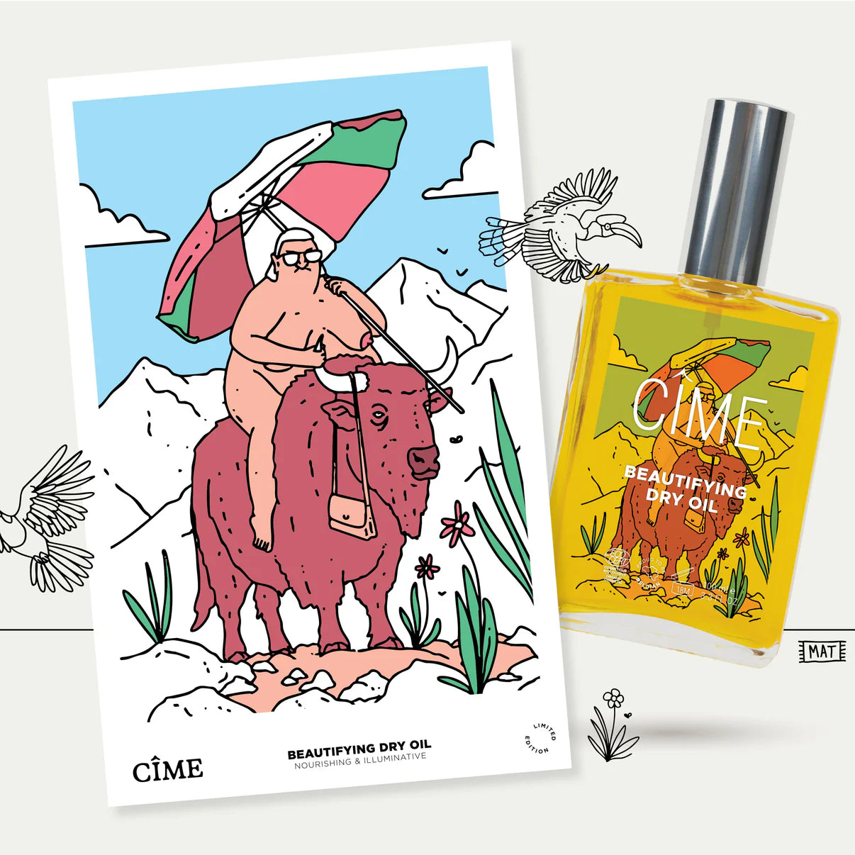 Multifunctionele droge olie | Limited edition MAT