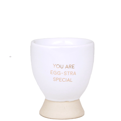 Geurkaars in eierdopje | You are egg-stra special