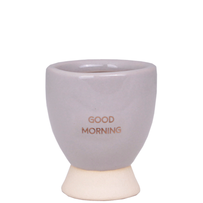 Geurkaars in eierdopje | Good morning