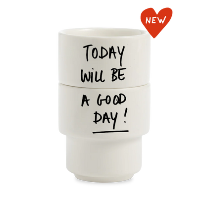Stapelbare eierdopjes | Today will be good day