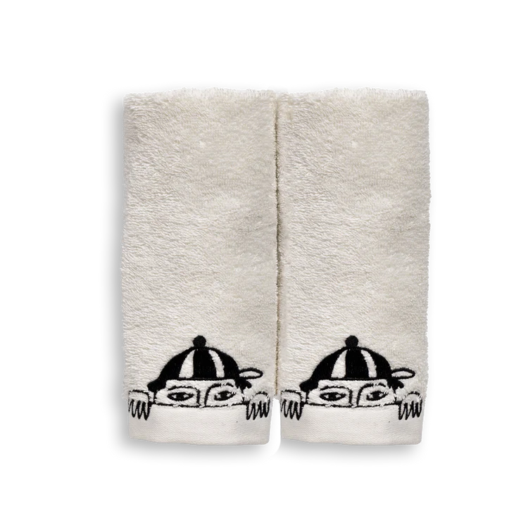 Set van 2 gastendoekjes | Peeking