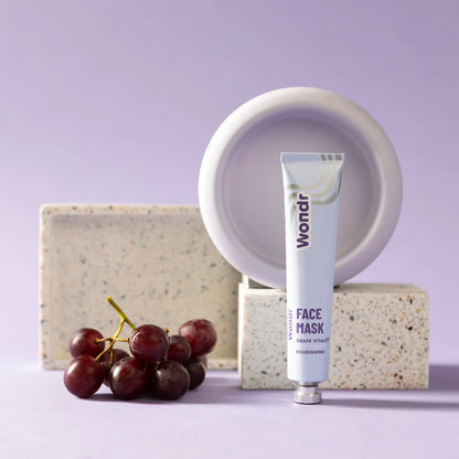 WONDR I Gezichtsmasker Grape Vitality