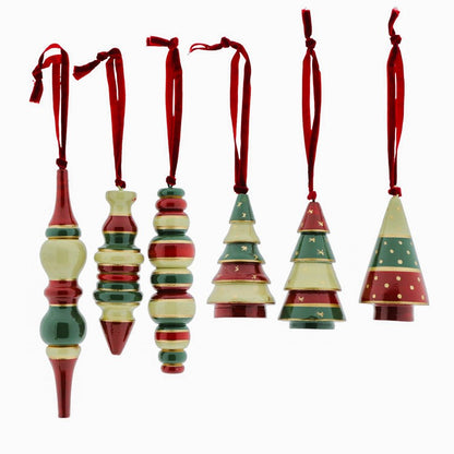 Kerstdeco I Hanger Carve rood