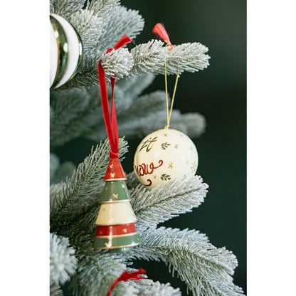 Kerstdeco I Hanger Carve rood