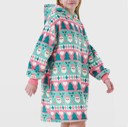 Hoodie met kap | Jolly Santa (tiener)