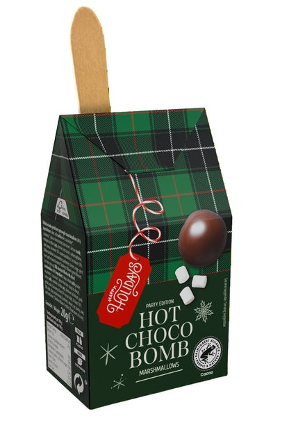 Warme chocoladebom