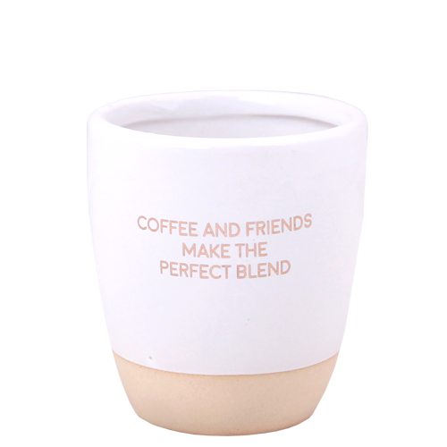 Geurkaars in koffiemok | Coffee and friends make the perfect blend