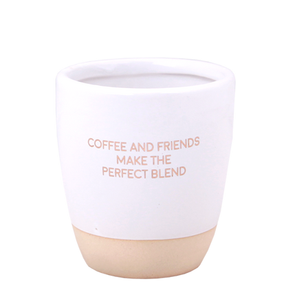 Geurkaars in koffiemok | Coffee and friends make the perfect blend