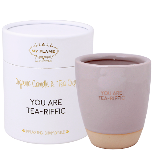 Geurkaars in theemok | You are tea-riffic