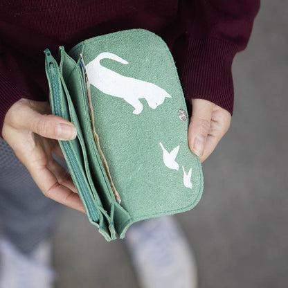 Keecie Wallet Cat | Forest