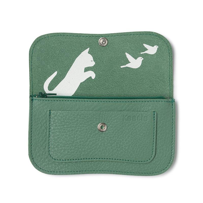 Keecie Wallet Cat | Forest