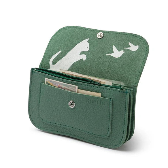 Keecie Wallet Cat | Forest