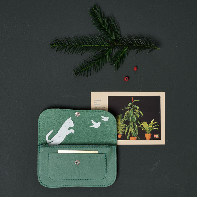 Keecie Wallet Cat | Forest