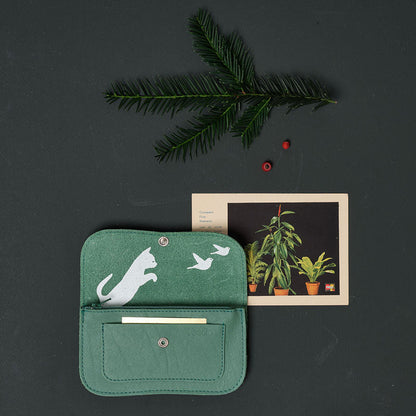 Keecie Wallet Cat | Forest