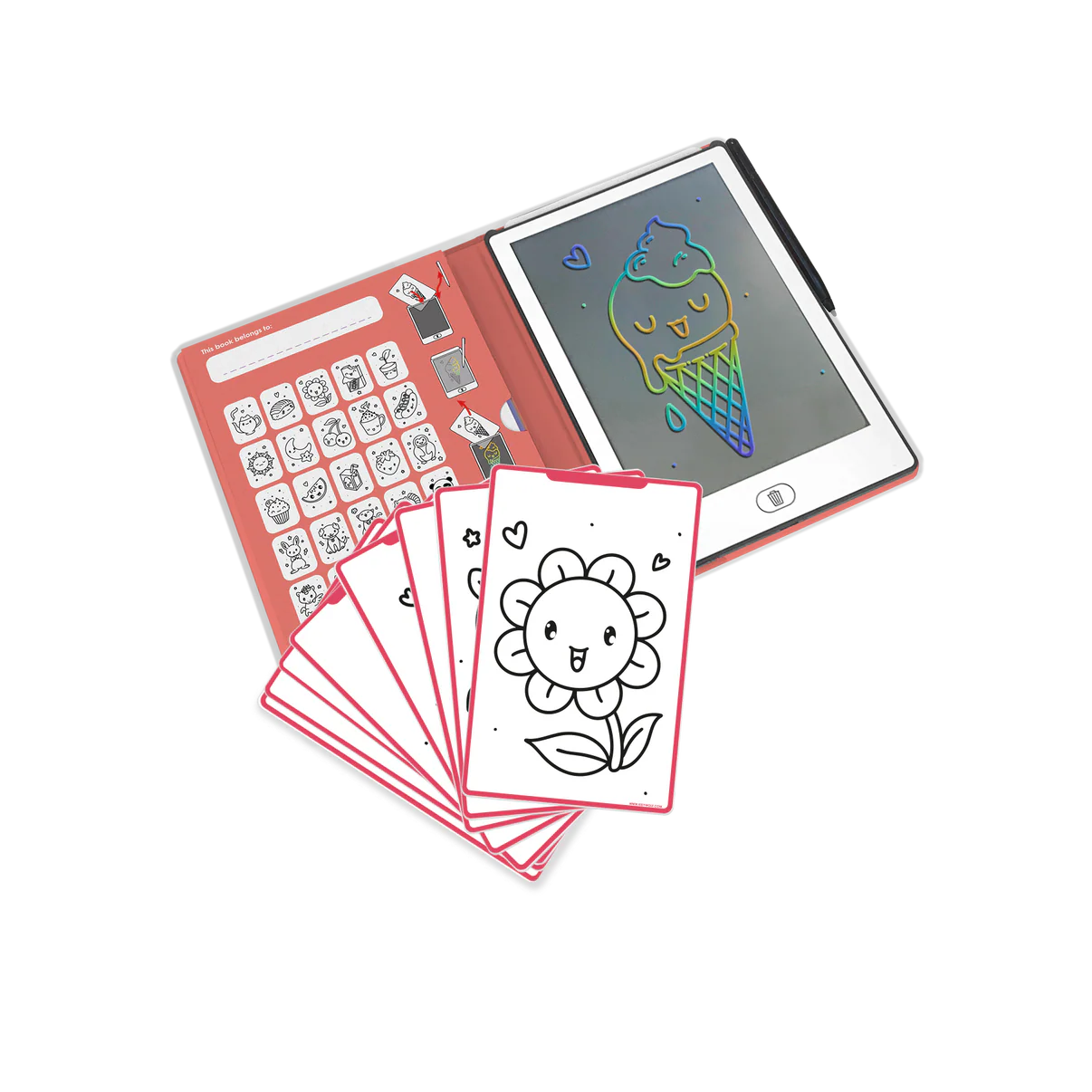 Kidydraw-mini Tekenblok | Kawai