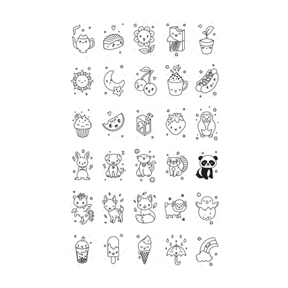 Kidydraw-mini Tekenblok | Kawai