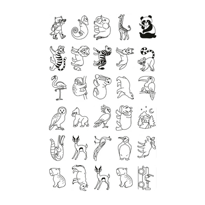 Kidydraw-mini Tekenblok | Dieren