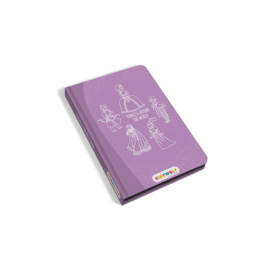 Kidydraw-mini Tekenblok | Prinsessen