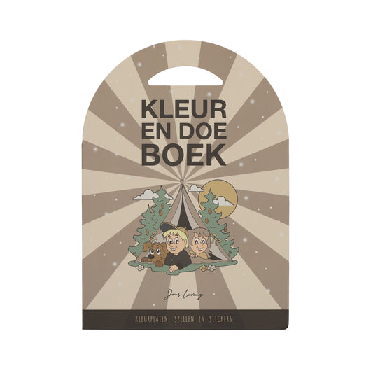 Kleur- en doeboek voor op reis