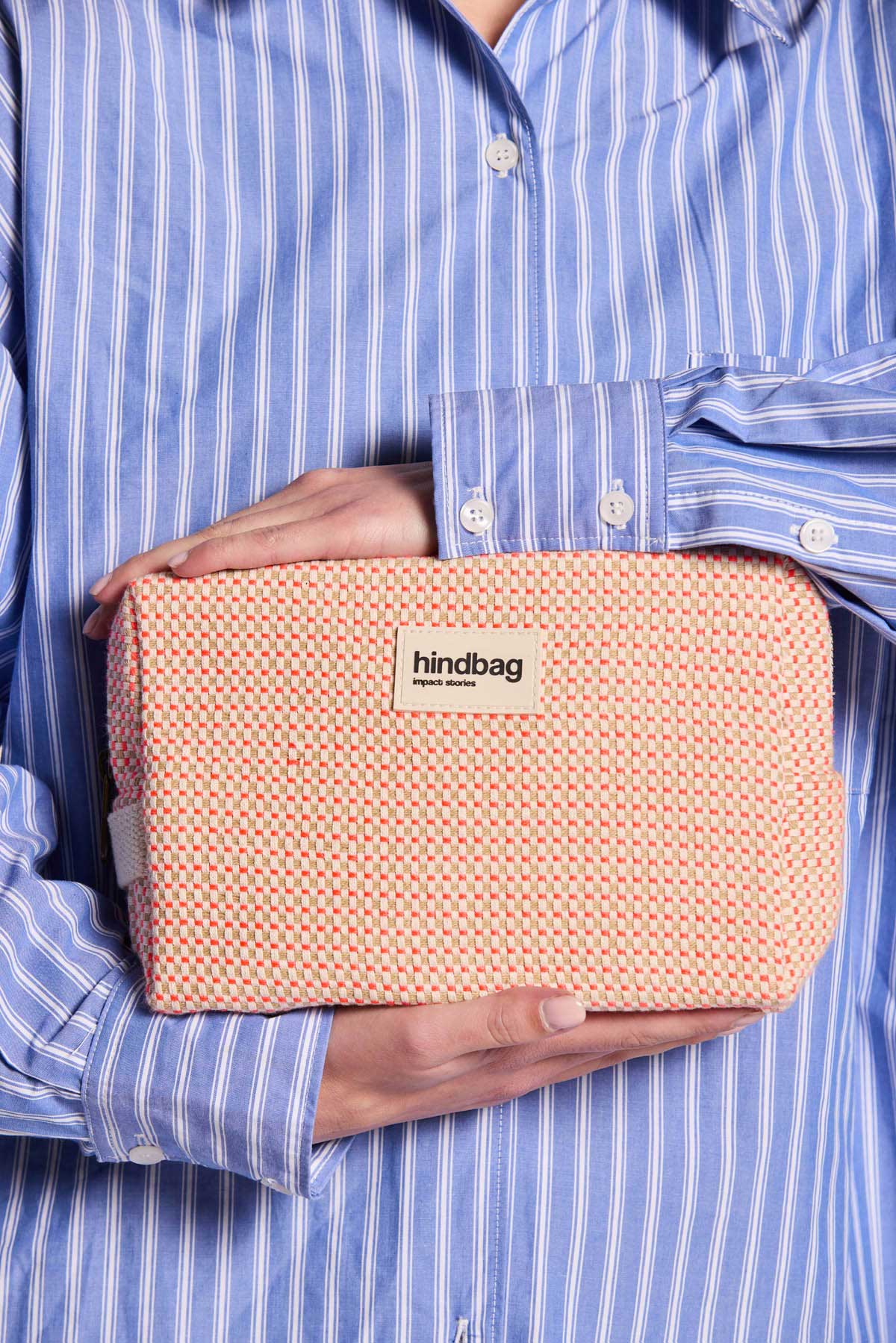 Hindbag Leon | Braided coral