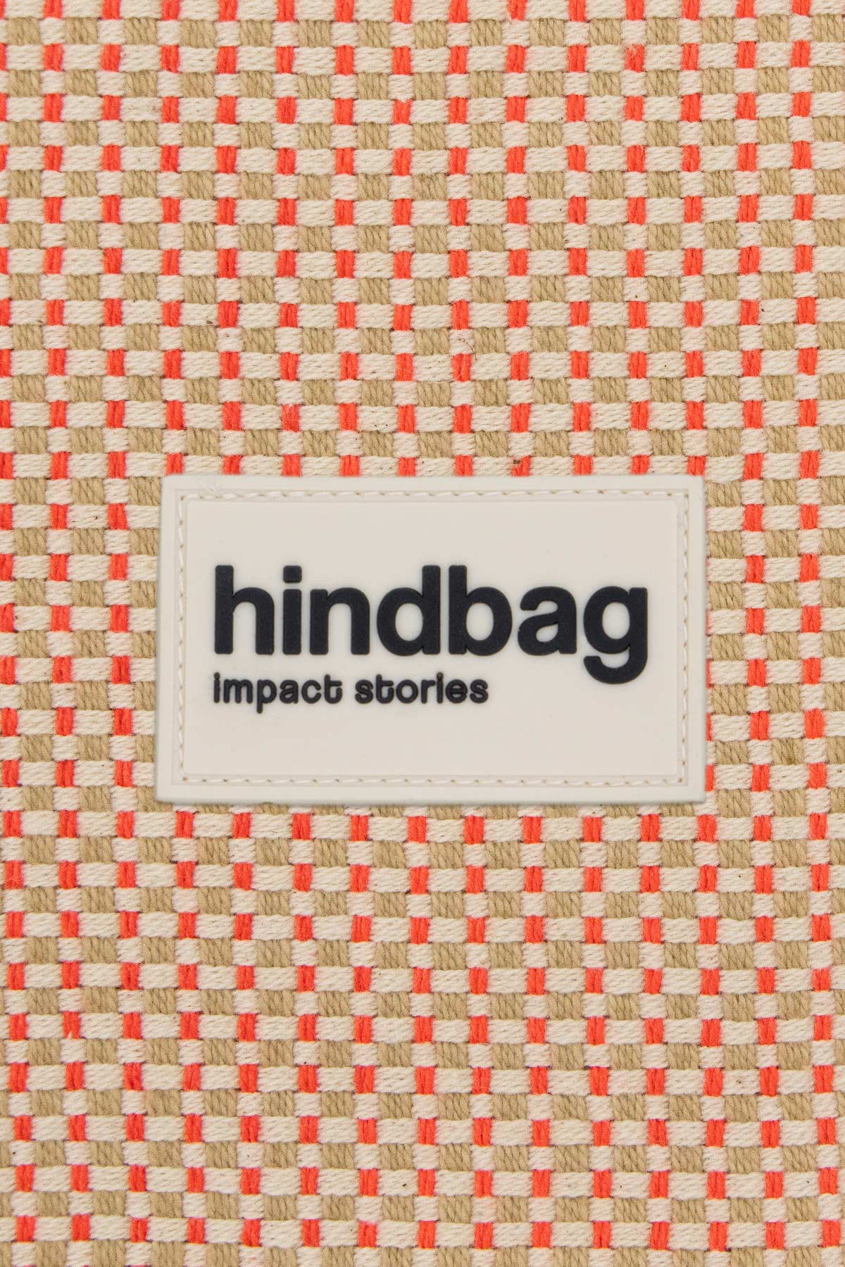 Hindbag Leon | Braided coral