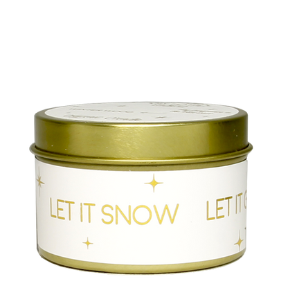 Geurkaars XS 'Let it snow let it glow let is wow'