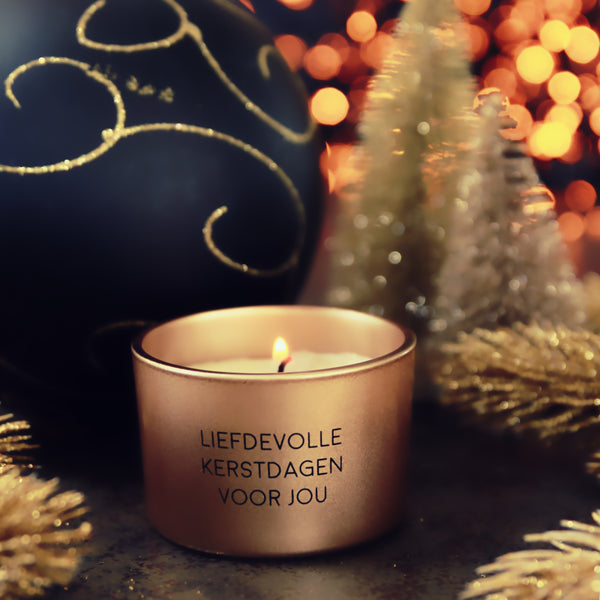 Geurkaars | Liefdevolle kerstdagen voor jou