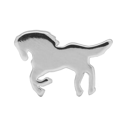 Oorbel Wild Horse zilver