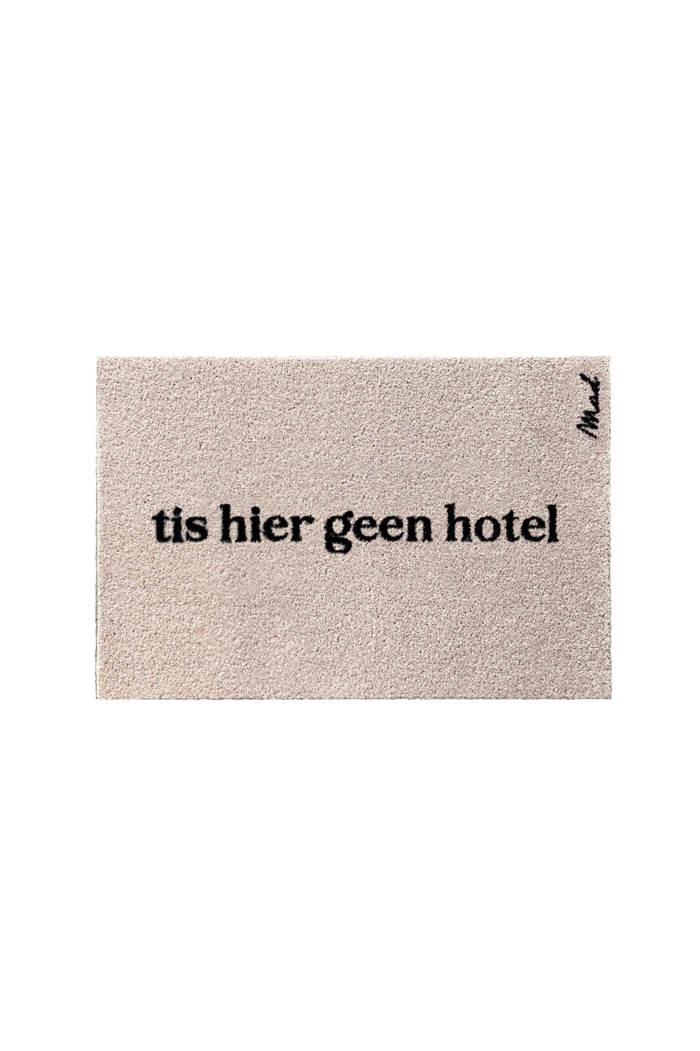 Mad about Mats "tis hier geen hotel"