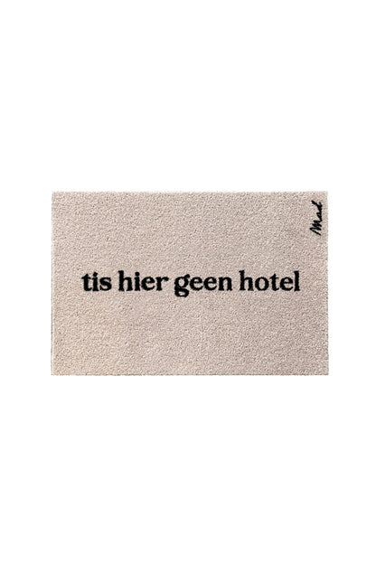 Mad about Mats "tis hier geen hotel"