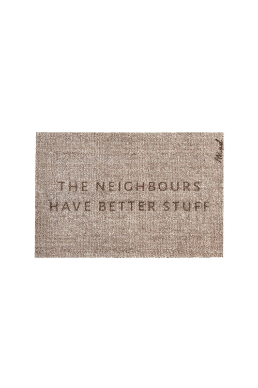 Mad about Mats "The neighbours have better stuff"
