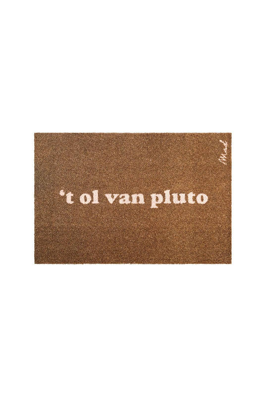 Mad about Mats "t hol van pluto"