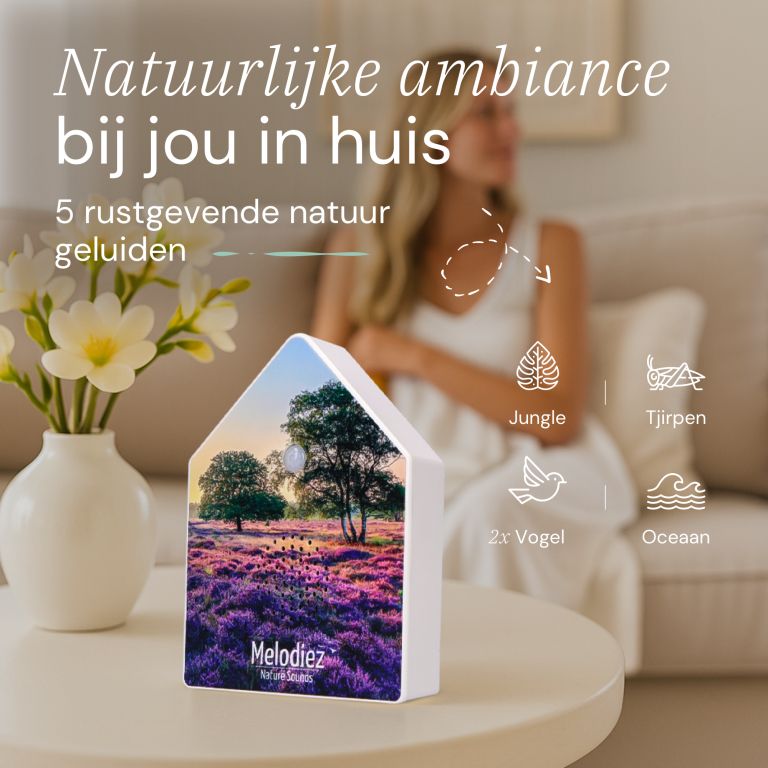 Melodiez - Natuurgeluidenbox | lavendel