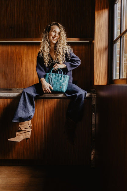 Mini Shopper Paris | Emerald green