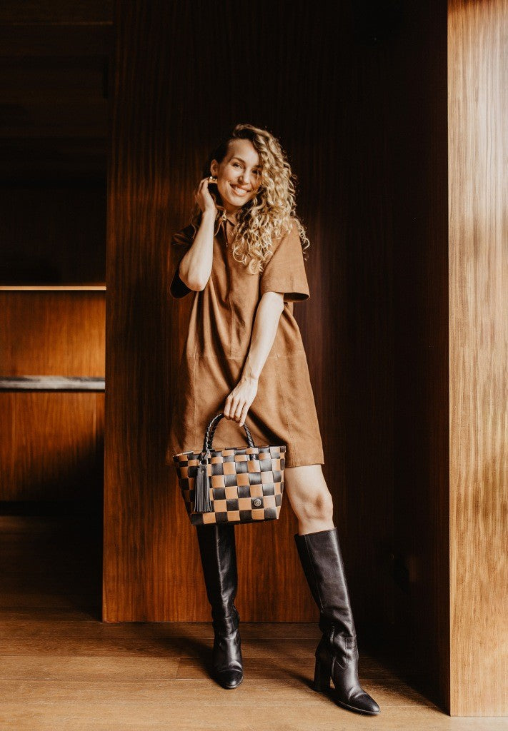 Mini Shopper Paris | Sienna Black