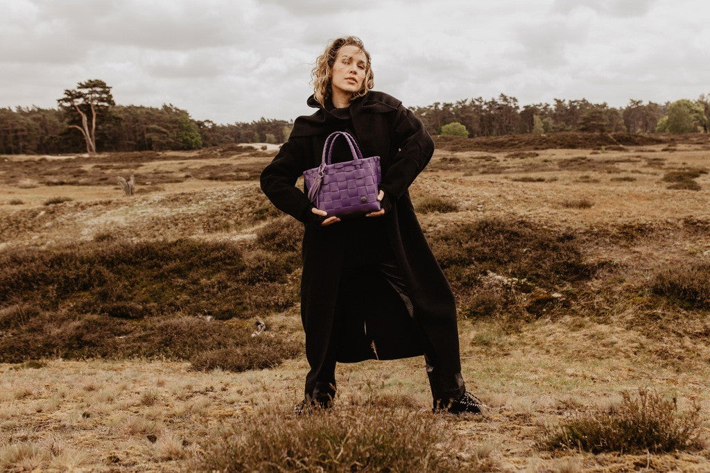 Mini Shopper Paris | Purple