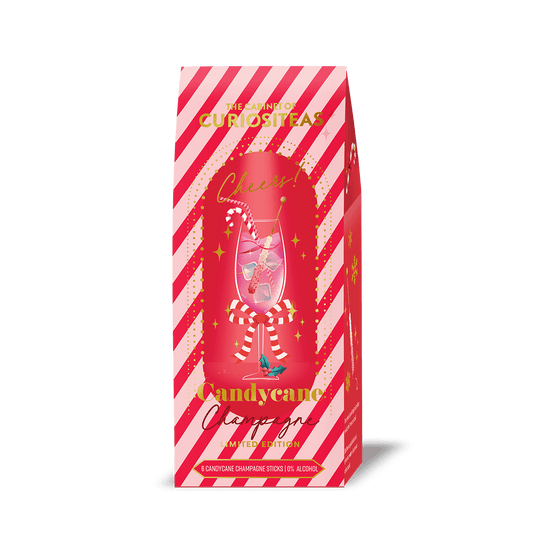Candycane Champagne Mocktail (6 sticks)