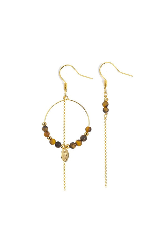 MP Oorbellen | Gold Camel