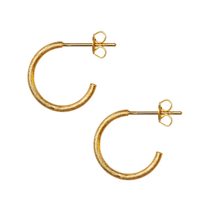 LULU - Oorbel Hoops S |Goud