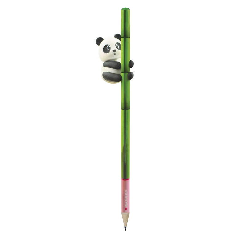Potlood met gom- Panda
