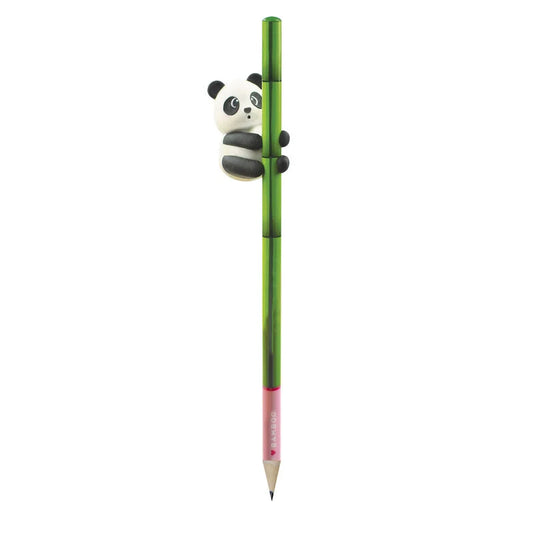 Potlood met gom- Panda