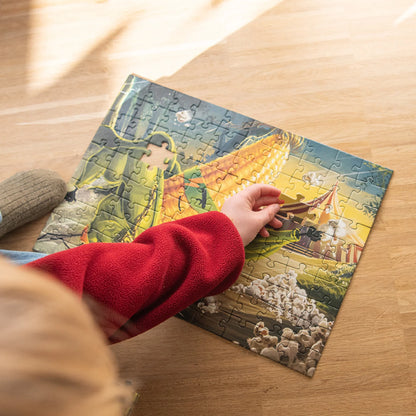 Omkeerbare puzzel "Nacho maïs"