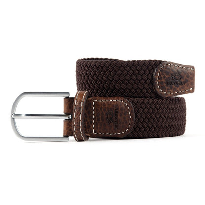 Gevlochten riem Brown Leaf